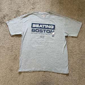 Vintage Smack Apparel 'Beating Boston' New York Yankees vs Red Sox T-Shirt